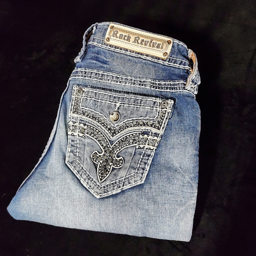 Rock Revival Blue Women's Jeans